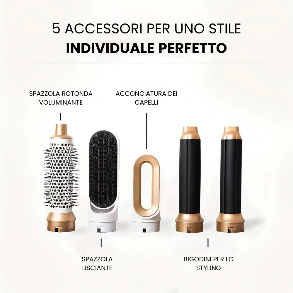 Arricciacapelli 5 in 1