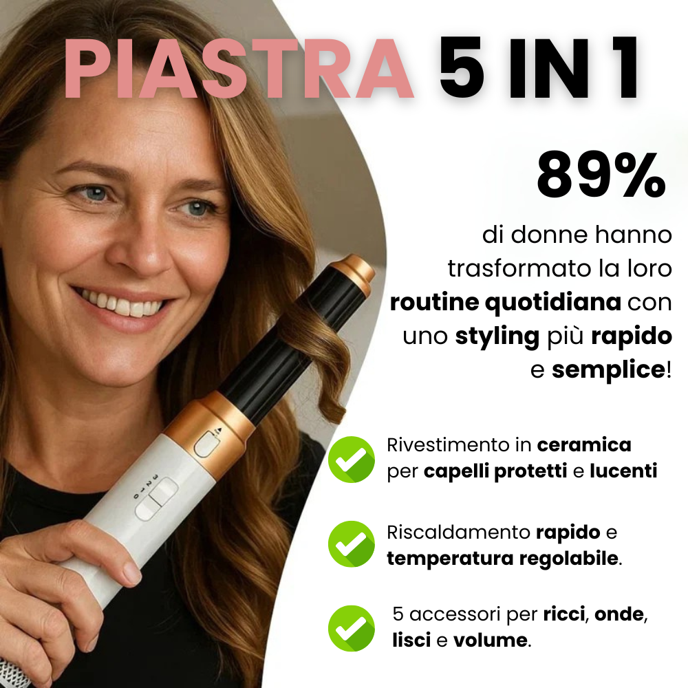 Arricciacapelli 5 in 1